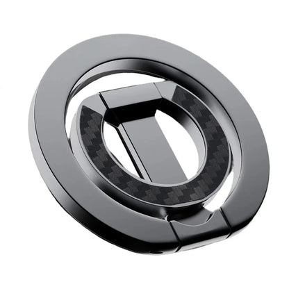 For Double-Sided Magnetic Phone Ring Holder for MagSafe Kickstand Magnet Grip for iPhone 16 15 14 For Huawei Xiaomi Stand Holder