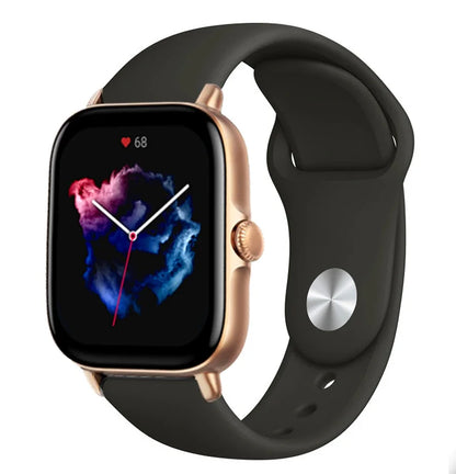 20mm 22mm watch Strap For Amazfit gts/4/3/2/gts2/4 Mini/Gtr4/3/2/2e/47mm Smartwatch Silicone Bracelet Watchabnd Amazfit gts Band