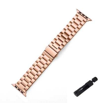 Metal Strap for Apple Watch Band 49mm 45 41 44 40 42 46 38mm Stainless Steel Bracelet for iWatch Series 10 Ultra 9 8 7 6 5 4 SE