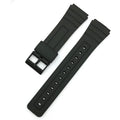 18mm Silicone Watch Strap for Casio W800H Soft Watchband Black Rubber Bracelet for SGW400 F91W F84 F105/108/A158/168 AE1200/1300