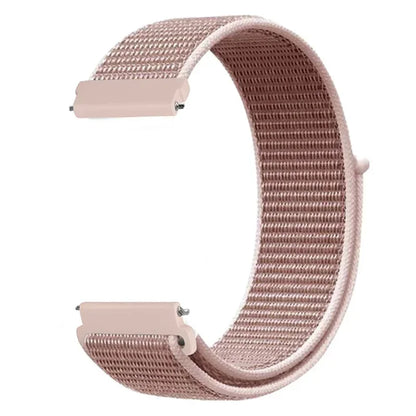 20mm 22mm Nylon Loop Strap For Garmin Forerunner 55 165 265 965 255 Active 5/Vivomove Trend/Vivoactive 5/Venu 3/2 Bracelet Belt