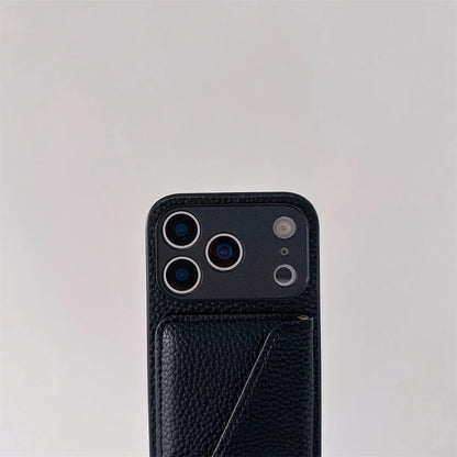 Luxury Crossbody Strap Lanyard Wallet Leather Case For iPhone