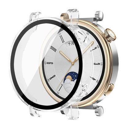 Tempered Glass+Case For Huawei Watch GT4 46mm Full Coverage Bumper Screen Protector Cover For Huawei Watch GT 4 41mm Accessories