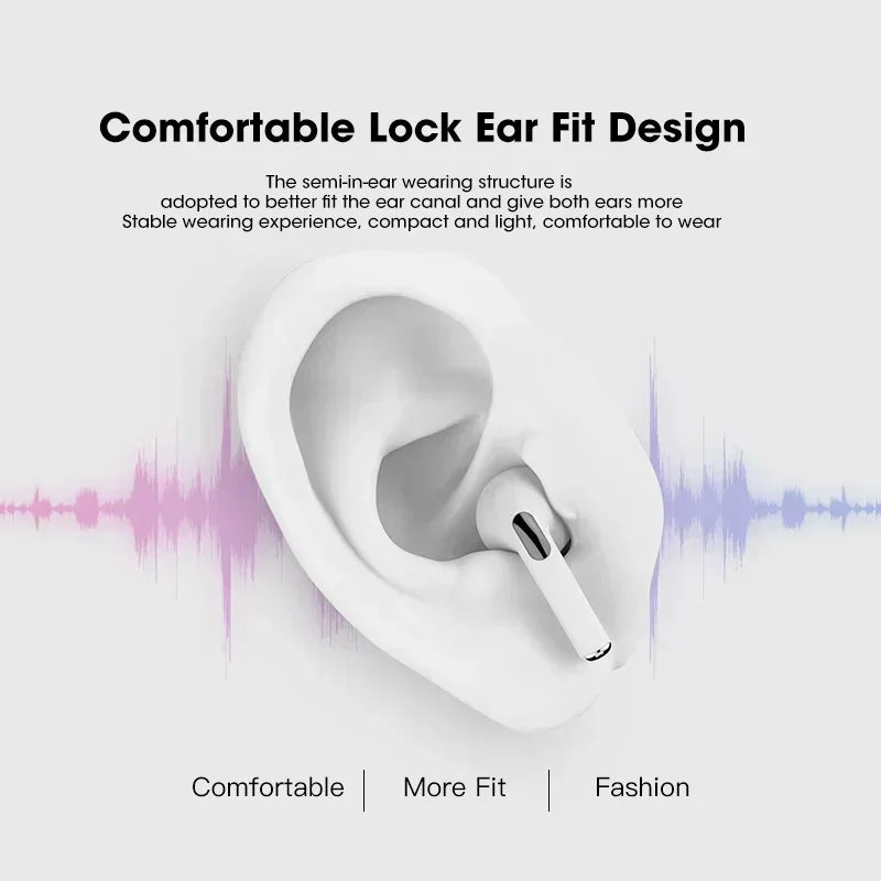 Original Air TWS Wireless Headphones Fone Bluetooth Earphones In Ear Earbuds Pro4 Headset For all smartphones