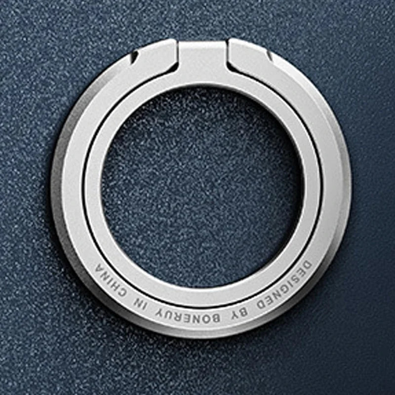 Magnetic Cell Phone Ring Holder Mobile Phone Bracket Removable Cell Phone Kickstand  for MagSafe iPhone 17 16 15 Samsung Xiaomi
