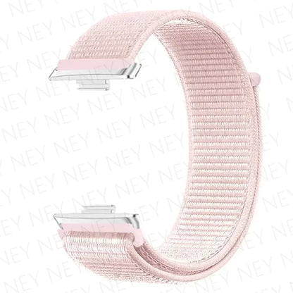 Nylon Strap For Huawei Watch Fit 3 4 Replacement Bracelet Nylon Loop Adjustable Band Soft Wristband Huawei Fit 4 Pro Accessories