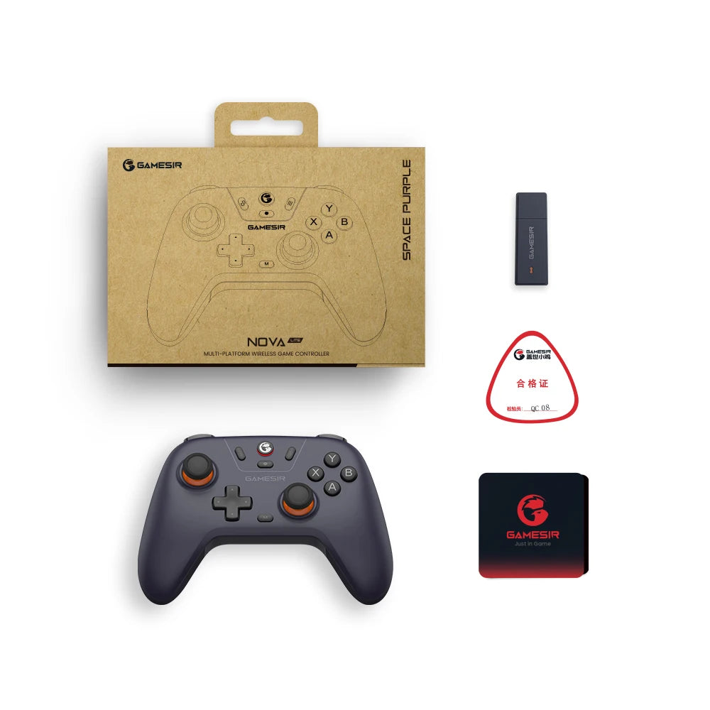 GameSir Nova Lite Switch Controller Hall Effect Gamepad for Nintendo Switch iPhone Android Mobile Phone Windows PC Steam