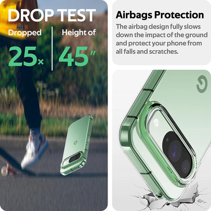 Silicone Soft Ultra Thin Case For Google Pixel 9 9A 8A 8 7 7A 6A 6 Pro XL Clear Shell Transparent Back Cover For Google 8 A 9 XL