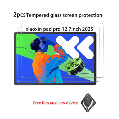 2PCS Tempered Glass For Lenovo Xiaoxin Pad Pro 12.7 2023 2024 2025 12.7 Screen Protector For Xiaoxin Pad 2024 11 inch Glass Film