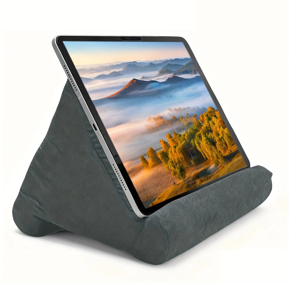 Sponge Pillow Tablet Stand Holder Pillow Pad Ultra Multi-Angle Soft Tablet Stand for Samsung Xiaomi Tablet Holder Reading Stand
