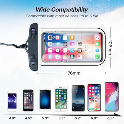 Outdoor Universal Waterproof Pouch Swimming Beach Dry Bag Case Cover Holder For Iphone Samsung Xiaomi Swim Waterproof Bag