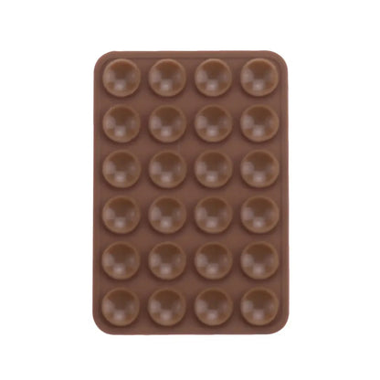 2pcs Double Sided Silicone Suction Cup Mobile Phone Suction Cup With Adhesive Pad Silicone Pad Rubber Suction Cup ﻿