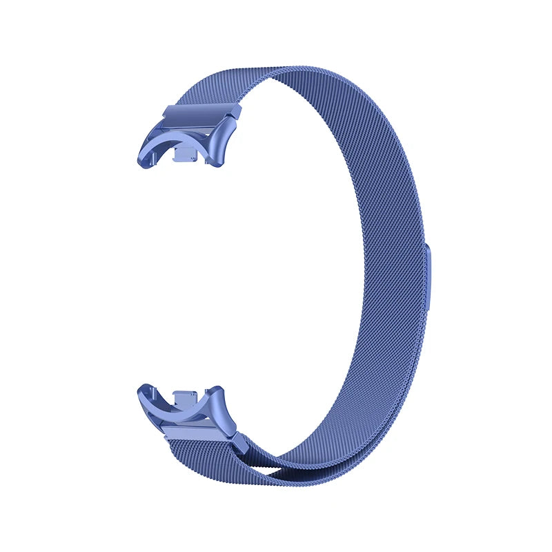 Metal strap For Xiaomi Mi Band 8 9 MIlan Wrist Metal Bracelet Screwless Stainless Steel for Mi Band 9 8Strap Wristbands Pulseira