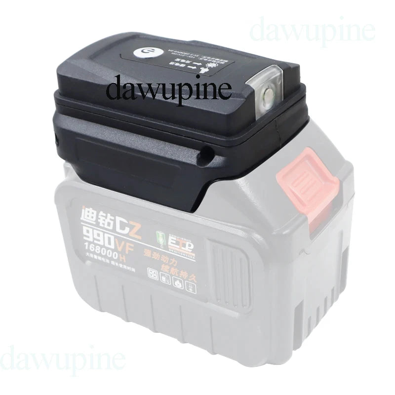 Li-ion Battery Case Adapter For Makita 18V Dual USB Ports Power Bank Phone Charger LED Working Light Converter Lamp Flashlight