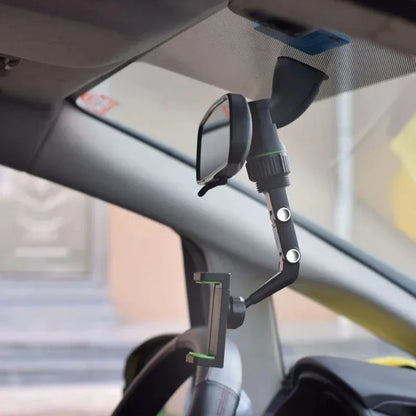 Car rearview mirror mobile phone holder car navigation fixed buckle type multi scene universal support bracket