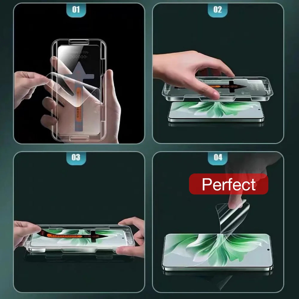 2Pcs For OnePlus 13 12 11 12r 11r 10 9 8 Ace 3 2 Pro One Plus 1+ Toughened Glass Screen Protector Protective With Install Kit