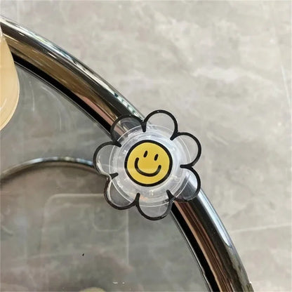 Korea Cute Acrylic Flower Universal Phone Holder Griptok Support For iPhone Samsung Grip Tok Folding Finger Pocket Socket Stand