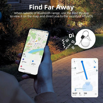Bluetooth GPS Tracker Anti-lost Alarm Device Tracking Smart Finder Locator For Key/Luggage/Dog/Pet/Kids/Bag/Wallet Smart Finder