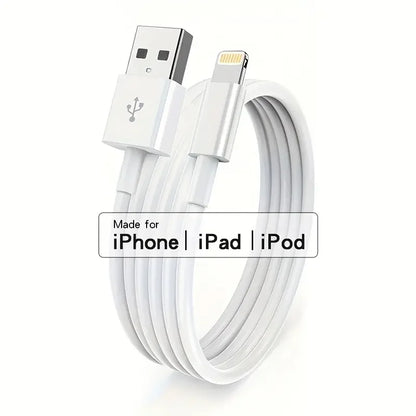 MFi Certified 1PC 3PCS USB A to LIghtning Charging TPE Cable for iPhone Charger Cord Compatible for iPhone 14 13 12 11 Pro Max