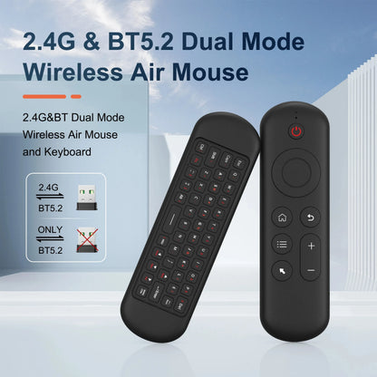 M5 Air Mouse Replacement Remote Control Wireless 2.4G Bluetooth With 7 Color Backlit Keyboard for Android TV Box