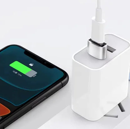 2Pcs USB To Type C OTG Adapter USB USB-C Male To Micro Type-c Female Converter For Macbook Samsung S20 USBC OTG Connector