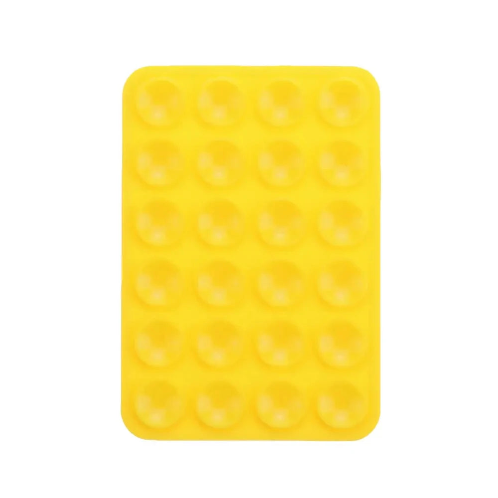2pcs Double Sided Silicone Suction Cup Mobile Phone Suction Cup With Adhesive Pad Silicone Pad Rubber Suction Cup ﻿