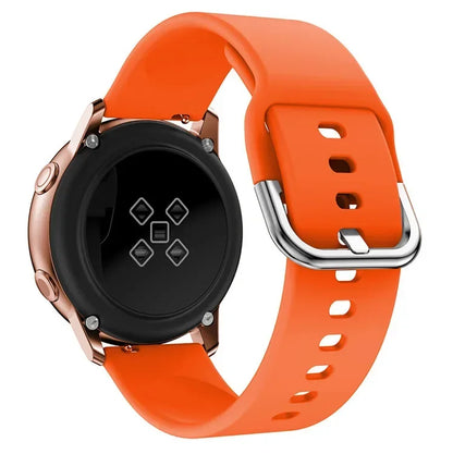 20mm 22mm Strap For Samsung galaxy watch 6/5/pro/3/4/6 Classic 43mm 47mm/Active 2 Silicone Sport bracelet huawei Gt 3-2-2e Band