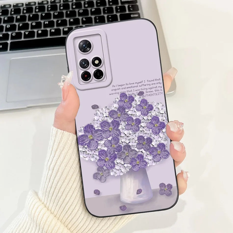 For Xiaomi Poco M4 Pro 5G PocoM4 Cute New Design Phone Case For Poco M4 Pro M 4 M4Pro 4G 5G Shockproof Soft Silicone Cases