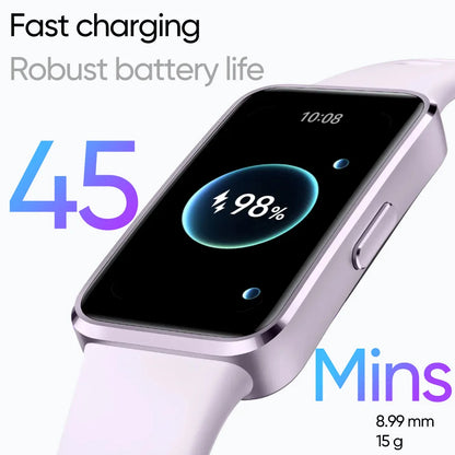 2025 NEW HUAWEI Band 10 Smartwatch Original Compatible with IOS & Android,Sleep Tracking,Health monitor,14 days battery li