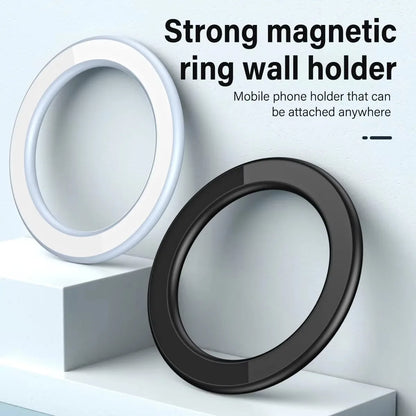 Magnetic Ring Holder For iPhone 16 15 14 13 12 Magnet Wall Mobile Phone Holder Magnetic Magsafe Car Phone Stand Universal