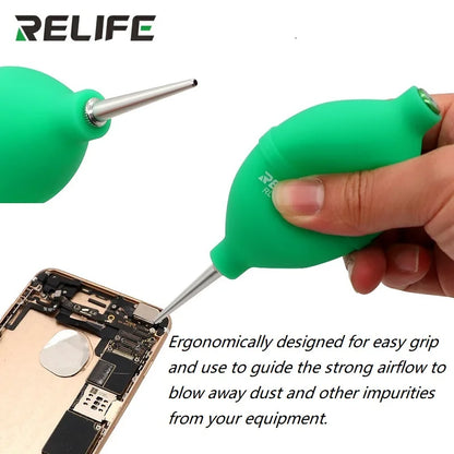 RL-043A Long Short Spay Mouth 2 Color Dust Air Blower Cleaner Ball for Phone PCB Board PC Keyboard Camera Lens Removing Retains
