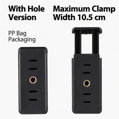 KVANNO Universal Phone Tripod Mount 1/4'' Screw Holder Clip Adapter For phone Video Recording Vlog Photography Stand Accessories