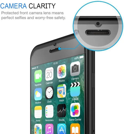 HD Protective Glass For iPhone SE 2020/ SE 2022/iPhone 6 6S 7 8 Plus 2/4Pcs Transparent Screen Protector 9H