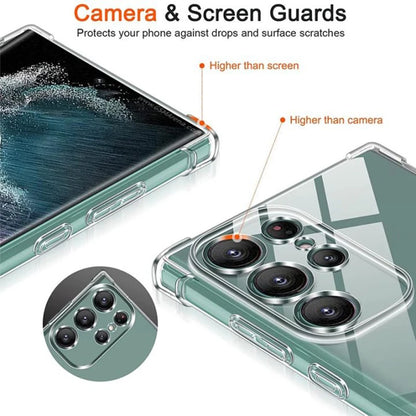 Clear Case For Samsung Galaxy S24 S23 S22 S21 Plus Ultra Shockproof Case A54 A34 A14 A03 A53 A33 A23 A13 A52 A32 A22 A12 Cover