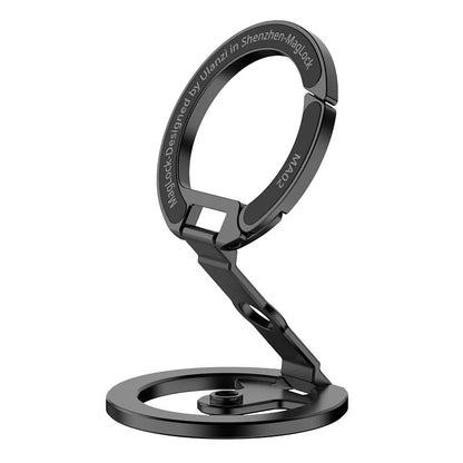 Ulanzi MA02 MagLock Daul Magnetic Phone Stand Phone Mount Handle for iPhone 16 15 Magnetic Hook Ring with 1/4''Screw Hole