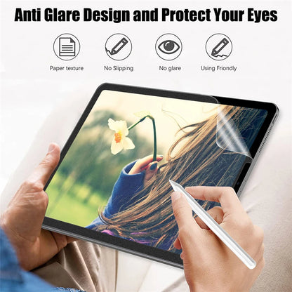 3Pcs Paper Feel Like Screen Protector For ipad Air 11 Pro 13 2024 10th 9th Generation 8 7 6 Air 5 4 Pro 11 12.9 10.5 M5 No Glass