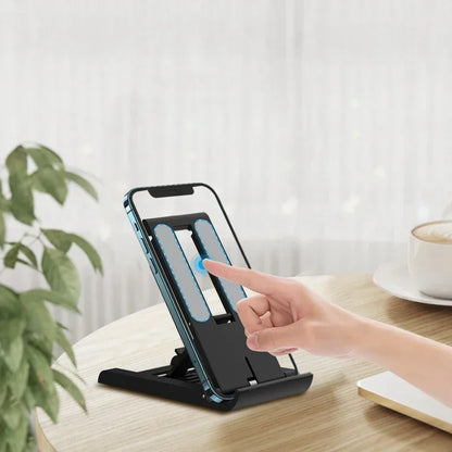 Desktop Foldable Phone Holder Stand Portable Tablet Stand Desk Lazy Bracket For iPhone 13 Pro iPad Mobile Phone Tablet below 12