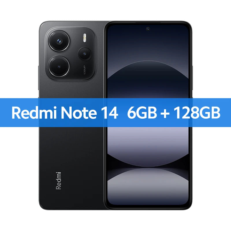 【World Premiere】Global Version Xiaomi Redmi Note 14 MediaTek Helio G99-Ultra 108MP AI 5500mAh 6.67" AMOLED 120Hz Display