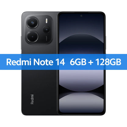 【World Premiere】Global Version Xiaomi Redmi Note 14 MediaTek Helio G99-Ultra 108MP AI 5500mAh 6.67" AMOLED 120Hz Display