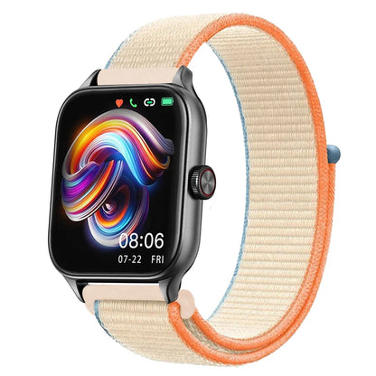 20mm 22mm Nylon Loop For Amazfit GTS4/2/3/3pro/2e/GTS2 Mini/GTR 4 42/47mm/GTR 2e/stratos bracelet for Amazfit bip/U/S/lite strap