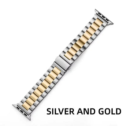Metal Strap for Apple Watch Band 49mm 45 41 44 40 42 46 38mm Stainless Steel Bracelet for iWatch Series 10 Ultra 9 8 7 6 5 4 SE