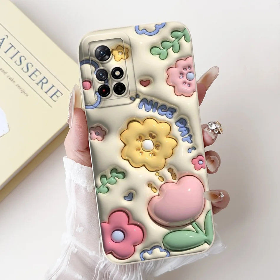 For Xiaomi Poco M4 Pro 5G PocoM4 Cute New Design Phone Case For Poco M4 Pro M 4 M4Pro 4G 5G Shockproof Soft Silicone Cases