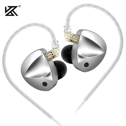 KZ D-Fi Earphones HIFI Bass Earbuds Monitor 4-Level Tuning Switch Headphone Sport Stereo Sound Noise Reduction Headset