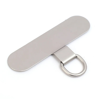 1/2/4PCS Universal Metal Phone Tether Tab Ultra-thin Stainless Steel PLR Replacement Phone Lanyard Straps Cards Hanging Cord Tab