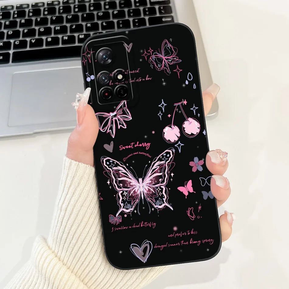 For Xiaomi Poco M4 Pro 5G PocoM4 Cute New Design Phone Case For Poco M4 Pro M 4 M4Pro 4G 5G Shockproof Soft Silicone Cases