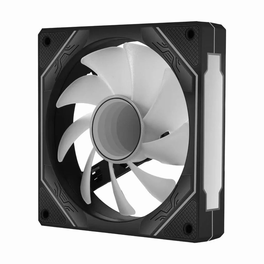 OEM PRISM 4 PRO Computer Chassis Fan 120mm 5V 3PIN ARGB 4 Pin PWM Quiet Cooling Fan 12V Large Air Volume 45.2CFM/600-1500RPM