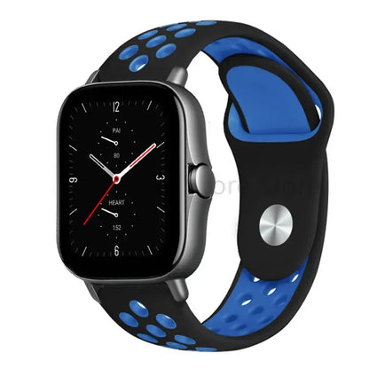 20mm 22mm Bracelet for Amazfit strap Silicone GTS/2/2e/GTS2 Mini/GTR 42mm/47mm/GTR2/2e/stratos Sport Watch band Amazfit bip 6 5