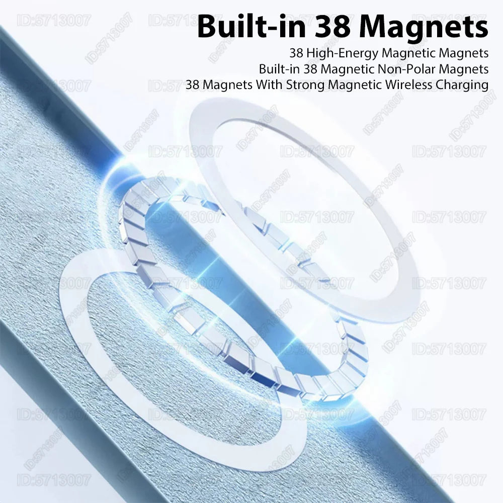 Original Magnetic Liquid Silicone Shockproof Case For iPhone 16 11 12 14 13 15 Pro Max 16 Plus For Magsafe Wireless Charge Cover