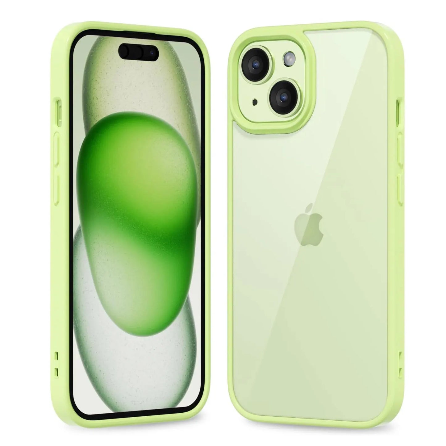 Luxury Soft Transparent Case For iPhone 16 15 14 13 12 11 Pro Max Mini XS SE 7 8 Plus 12 Mini Candy Shockproof Bumper Cover Case