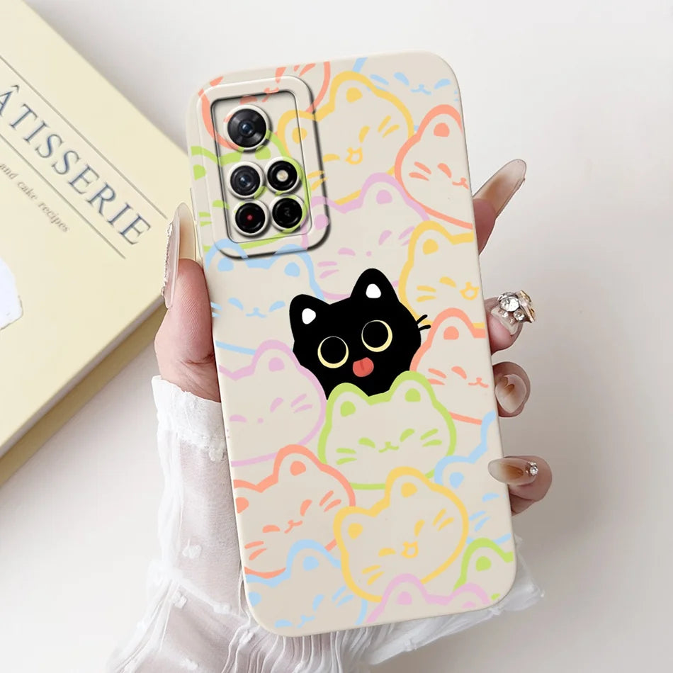 For Xiaomi Poco M4 Pro 5G PocoM4 Cute New Design Phone Case For Poco M4 Pro M 4 M4Pro 4G 5G Shockproof Soft Silicone Cases